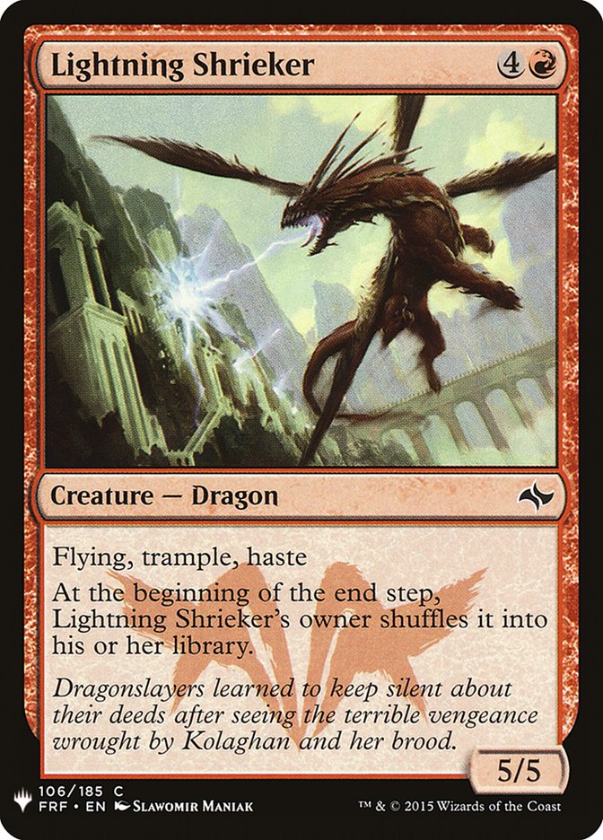 Lightning Shrieker [Mystery Booster] | Game Master's Emporium (The New GME)