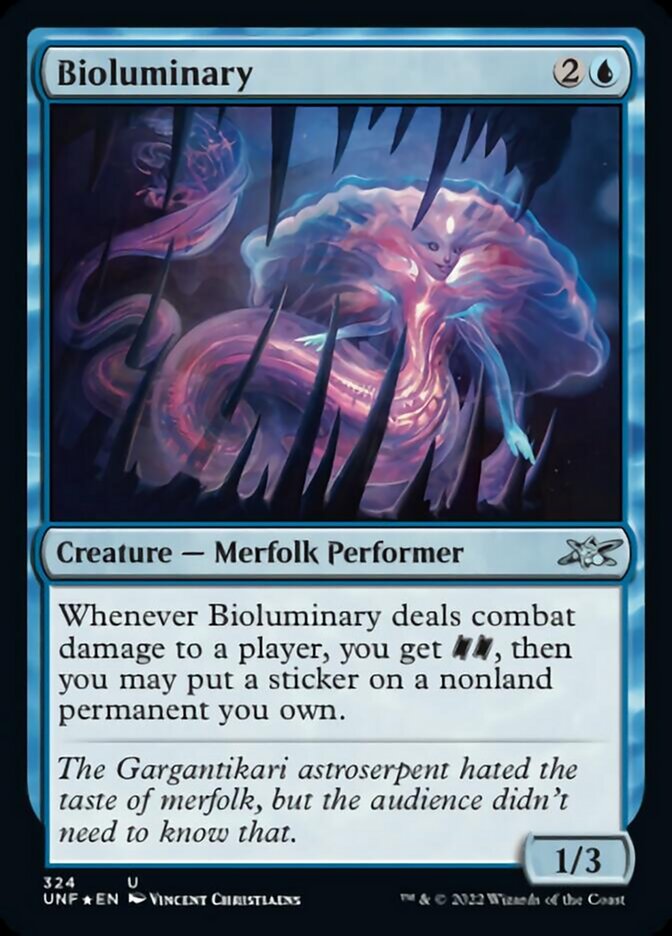 Bioluminary (Galaxy Foil) [Unfinity] | Game Master's Emporium (The New GME)