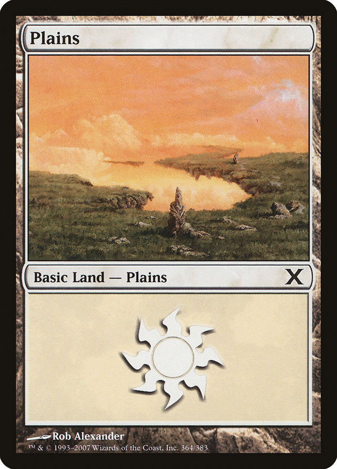 Plains (364) [Tenth Edition] | Game Master's Emporium (The New GME)