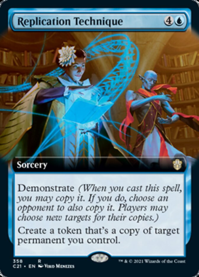 Replication Technique (Extended Art) [Commander 2021] | Game Master's Emporium (The New GME)