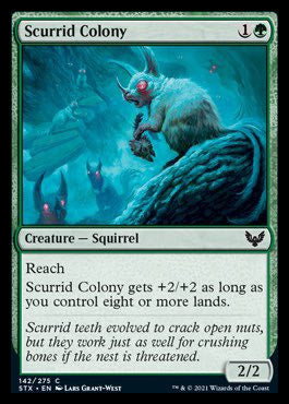 Scurrid Colony [Strixhaven: School of Mages] | Game Master's Emporium (The New GME)