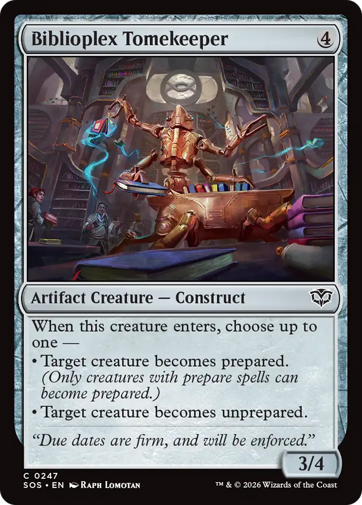 Biblioplex Tomekeeper [Secrets of Strixhaven] | Game Master's Emporium (The New GME)