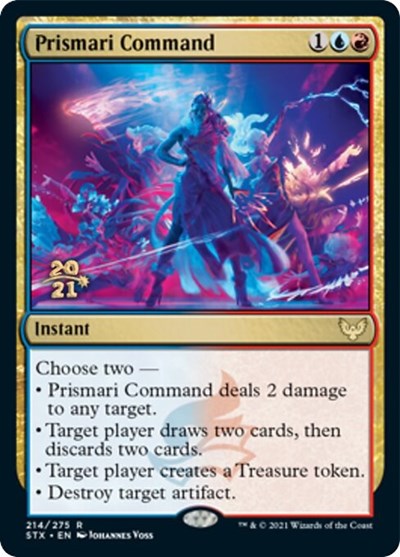 Prismari Command [Strixhaven: School of Mages Prerelease Promos] | Game Master's Emporium (The New GME)