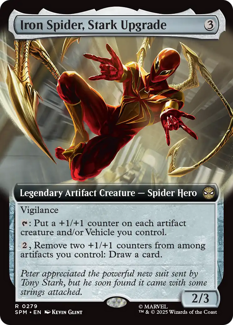 Iron Spider, Stark Upgrade (Extended Art) [Marvel's Spider-Man] | Game Master's Emporium (The New GME)