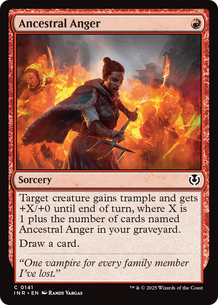 Ancestral Anger [Innistrad Remastered] | Game Master's Emporium (The New GME)