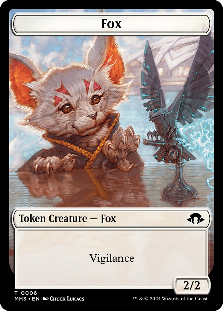 Servo // Fox Double-Sided Token [Modern Horizons 3 Tokens] | Game Master's Emporium (The New GME)