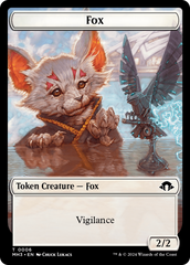 Phyrexian Germ // Fox Double-Sided Token [Modern Horizons 3 Tokens] | Game Master's Emporium (The New GME)