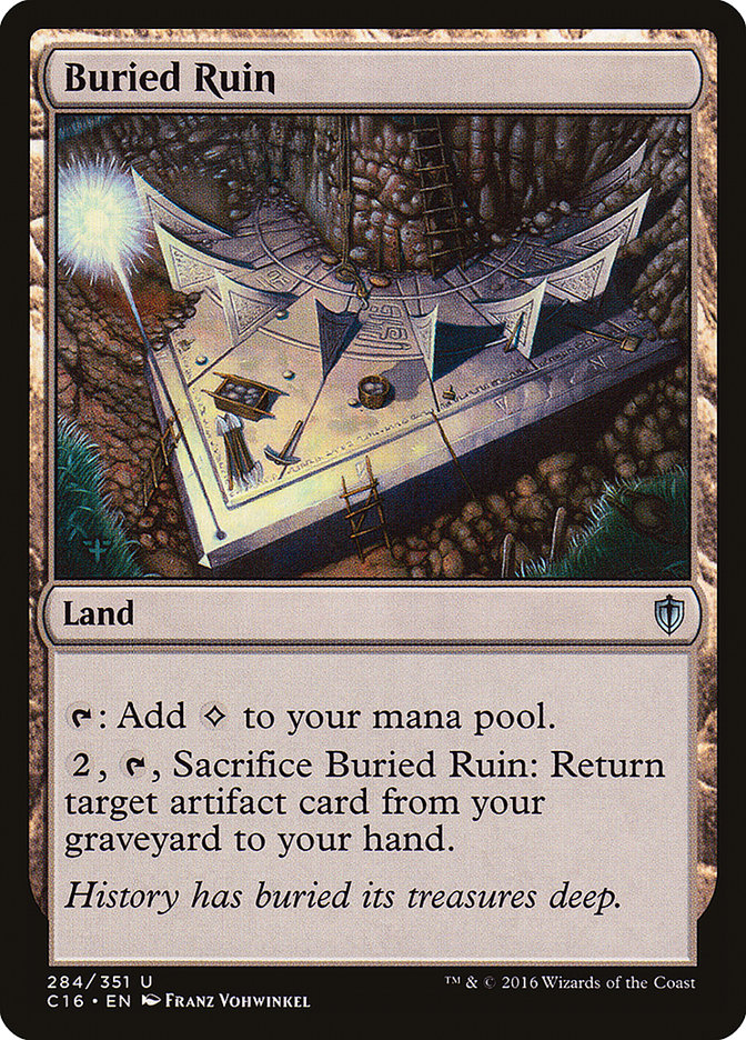 Buried Ruin [Commander 2016] | Game Master's Emporium (The New GME)