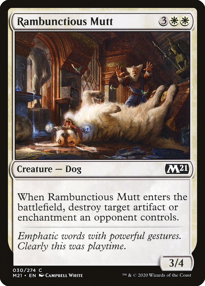 Rambunctious Mutt [Core Set 2021] | Game Master's Emporium (The New GME)