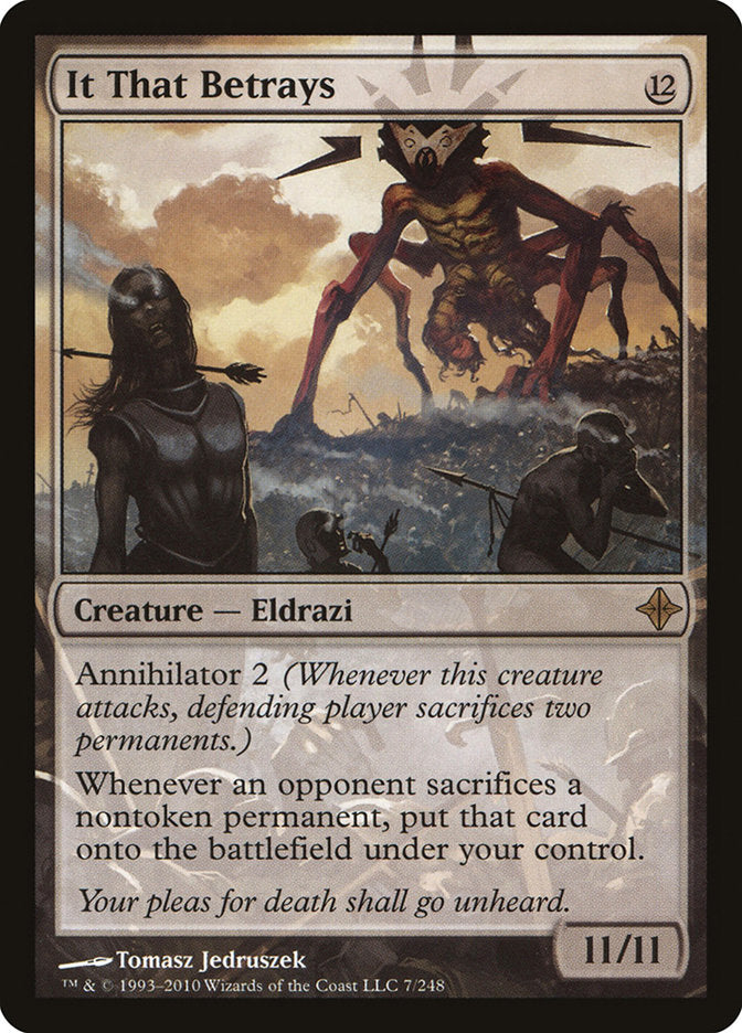 It That Betrays [Rise of the Eldrazi] | Game Master's Emporium (The New GME)