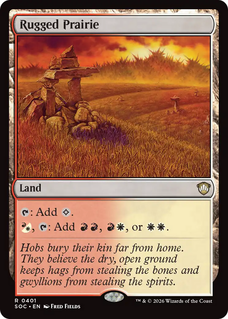 Rugged Prairie [Secrets of Strixhaven Commander] | Game Master's Emporium (The New GME)