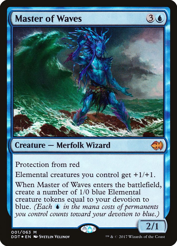 Master of Waves [Duel Decks: Merfolk vs. Goblins] | Game Master's Emporium (The New GME)