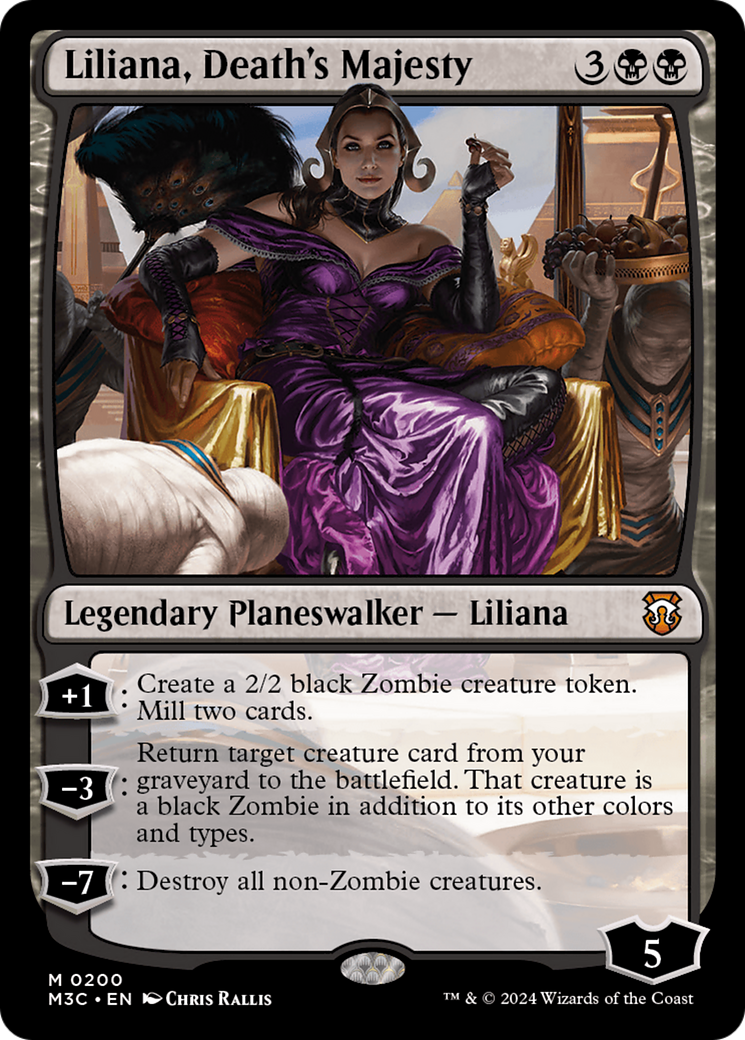 Liliana, Death's Majesty [Modern Horizons 3 Commander] | Game Master's Emporium (The New GME)