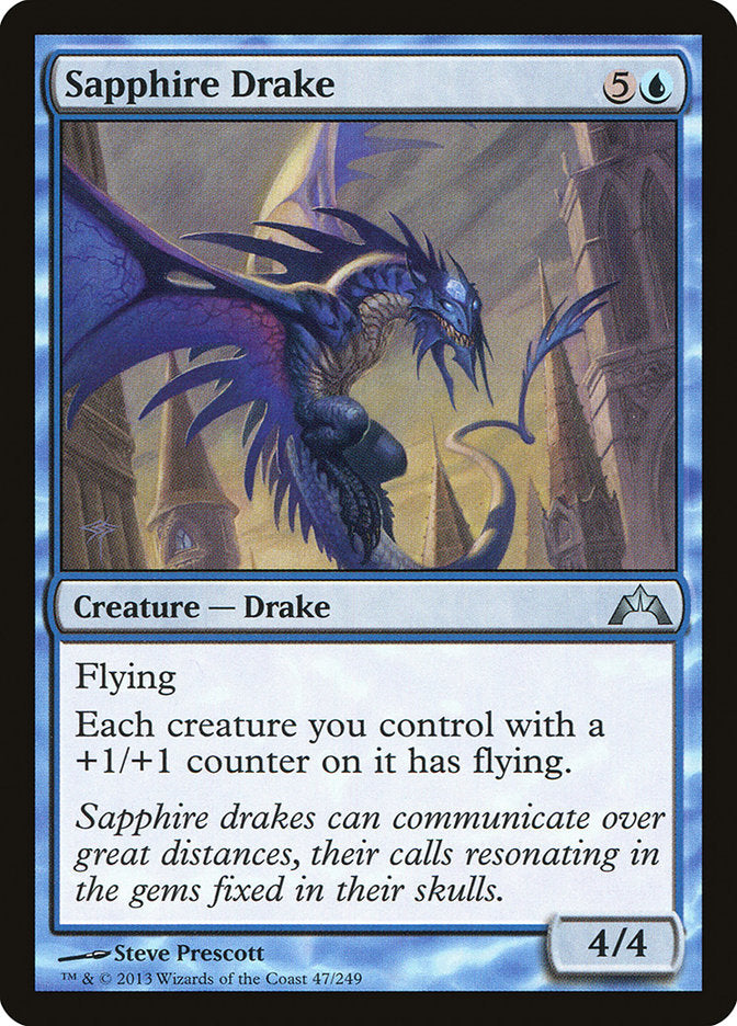 Sapphire Drake [Gatecrash] | Game Master's Emporium (The New GME)
