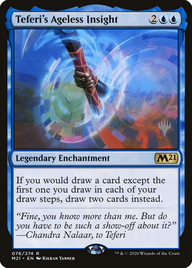 Teferi's Ageless Insight (Promo Pack) [Core Set 2021 Promos] | Game Master's Emporium (The New GME)