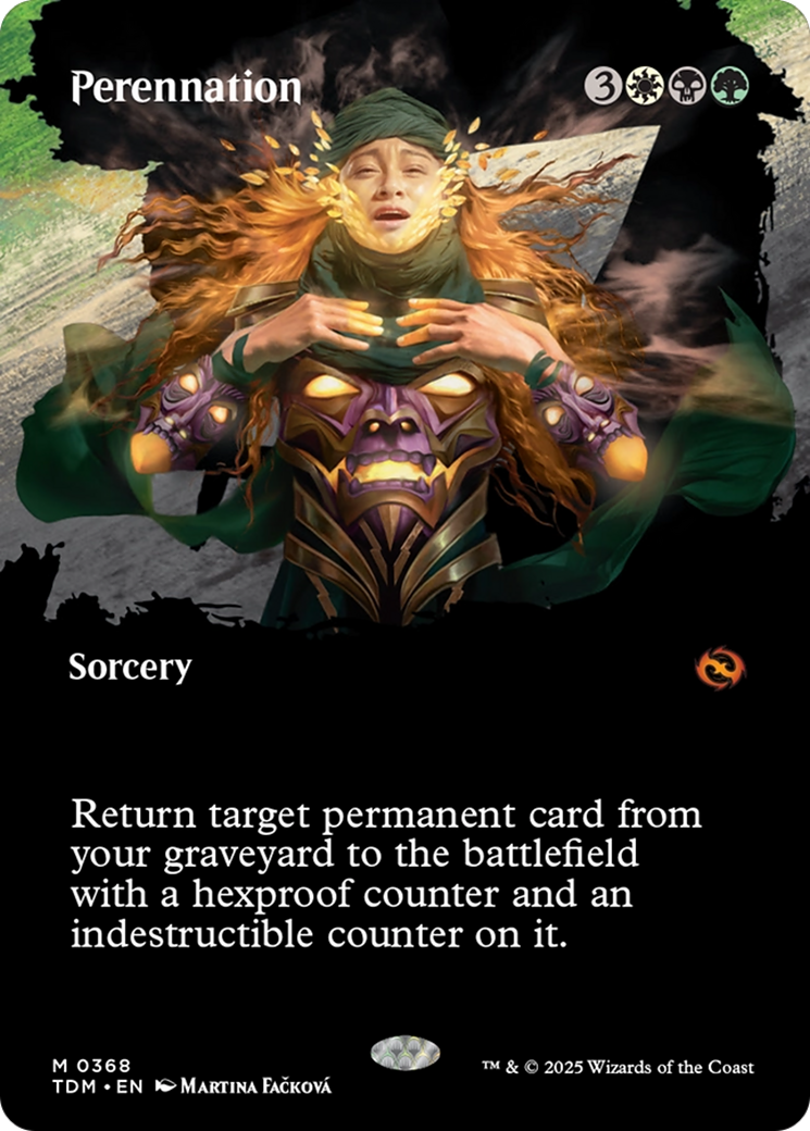 Perennation (Borderless) [Tarkir: Dragonstorm] | Game Master's Emporium (The New GME)