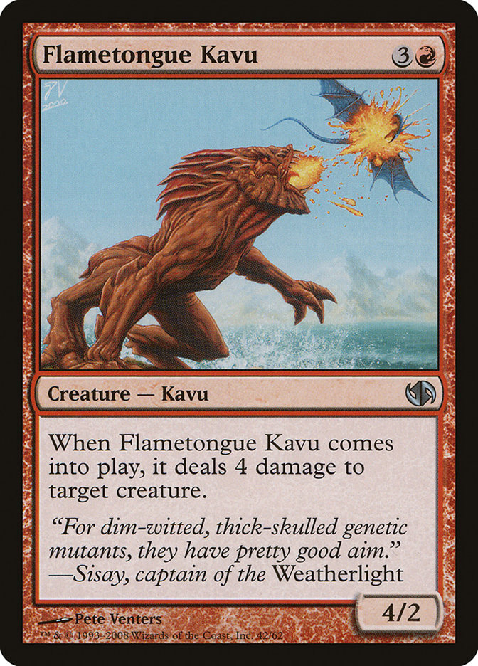 Flametongue Kavu [Duel Decks: Jace vs. Chandra] | Game Master's Emporium (The New GME)