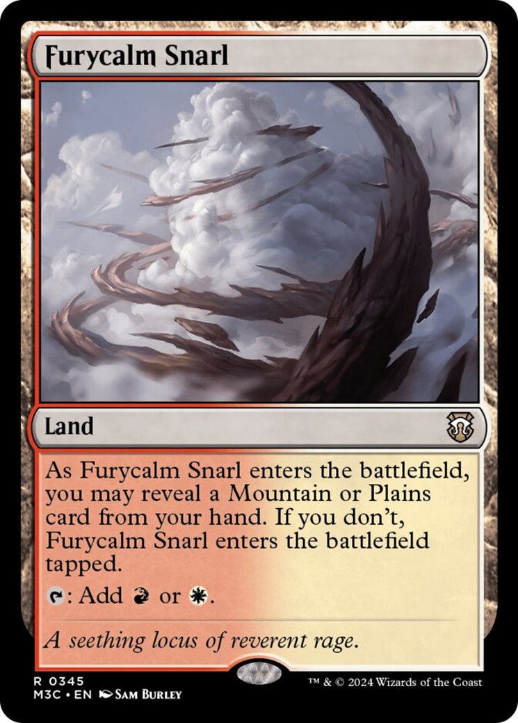 Furycalm Snarl (Ripple Foil) [Modern Horizons 3 Commander] | Game Master's Emporium (The New GME)