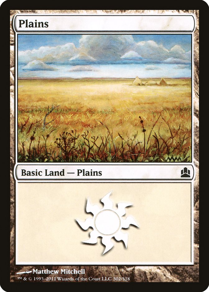 Plains (302) [Commander 2011] | Game Master's Emporium (The New GME)