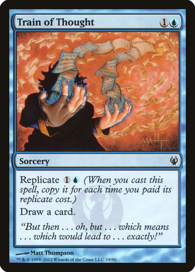 Train of Thought [Duel Decks: Izzet vs. Golgari] | Game Master's Emporium (The New GME)