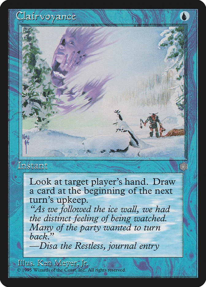Clairvoyance [Ice Age] | Game Master's Emporium (The New GME)