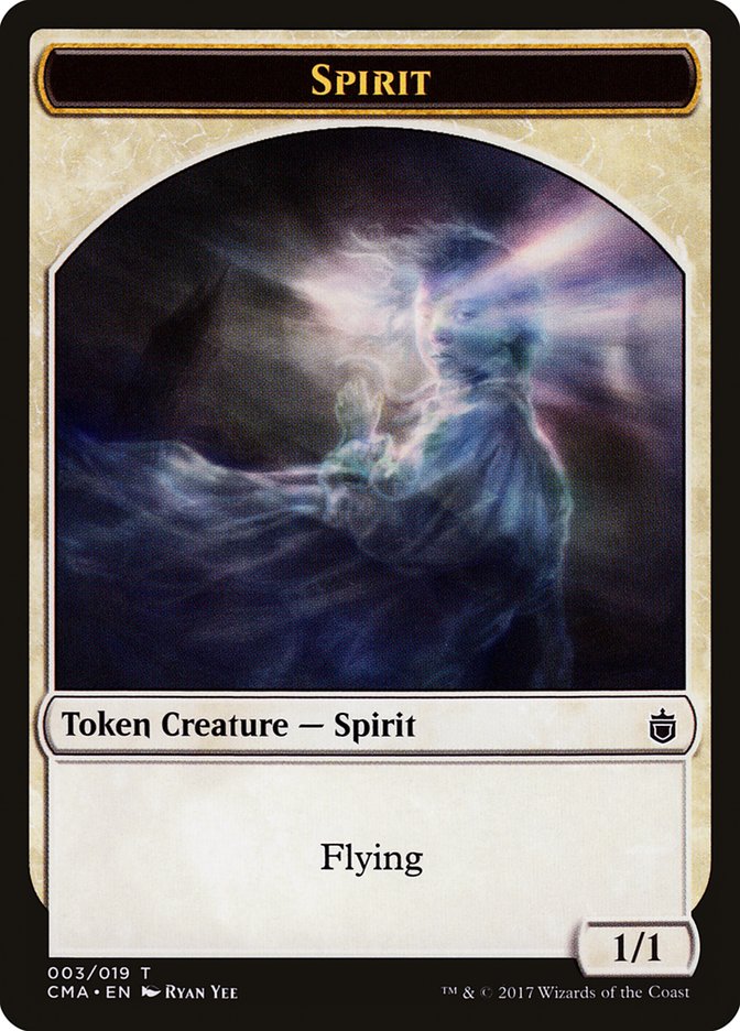 Spirit Token [Commander Anthology Tokens] | Game Master's Emporium (The New GME)
