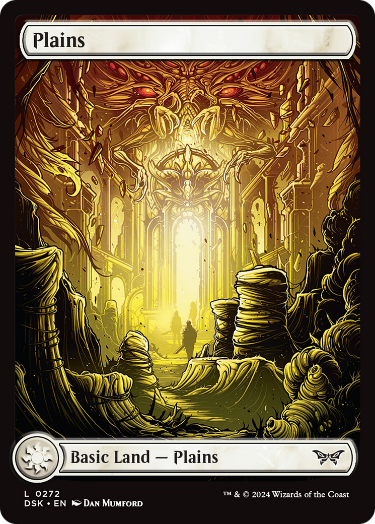 Plains (272) - Full Art [Duskmourn: House of Horror] | Game Master's Emporium (The New GME)