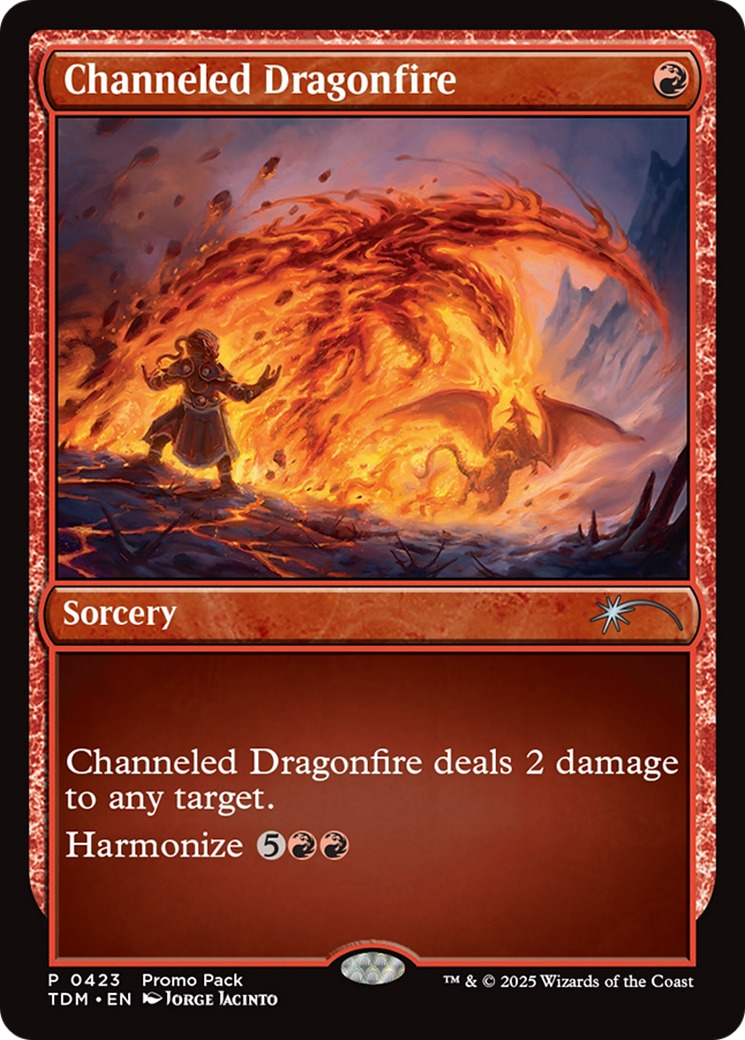 Channeled Dragonfire [Tarkir: Dragonstorm] | Game Master's Emporium (The New GME)