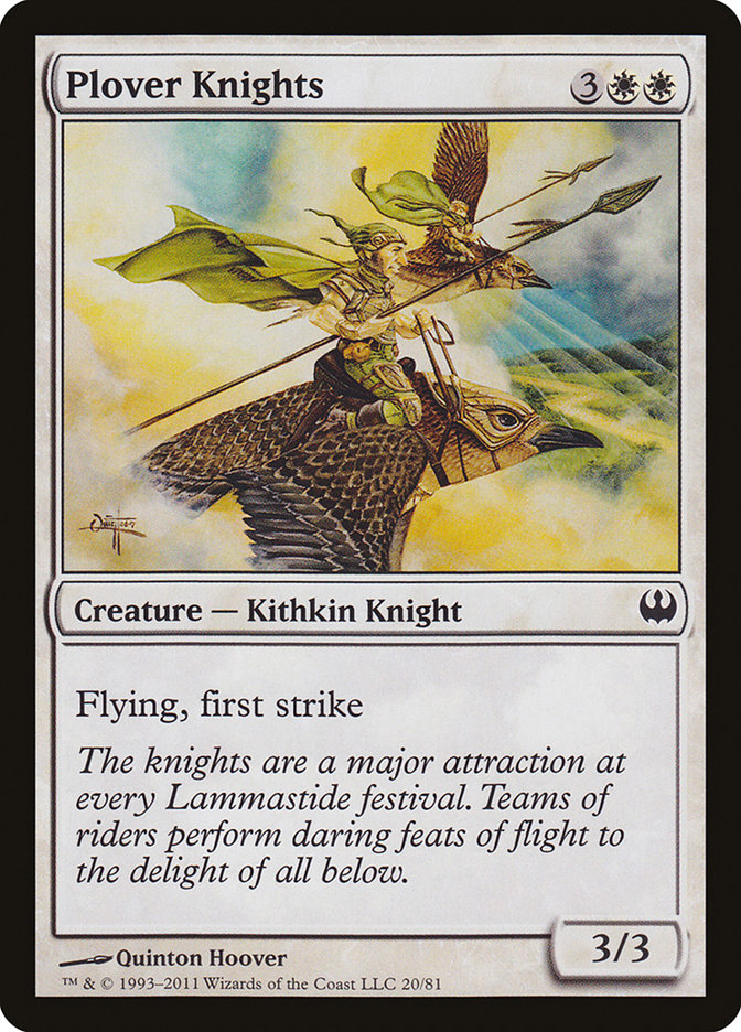 Plover Knights [Duel Decks: Knights vs. Dragons] | Game Master's Emporium (The New GME)