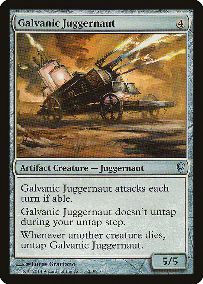Galvanic Juggernaut [Conspiracy] | Game Master's Emporium (The New GME)