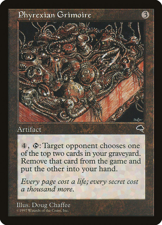 Phyrexian Grimoire [Tempest] | Game Master's Emporium (The New GME)