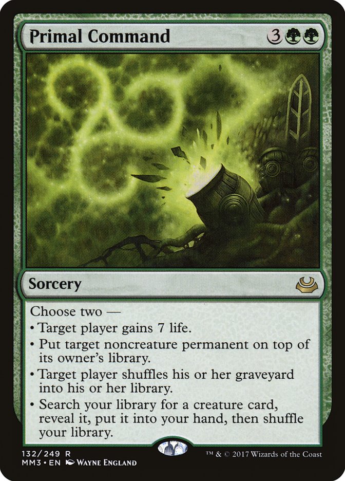Primal Command [Modern Masters 2017] | Game Master's Emporium (The New GME)