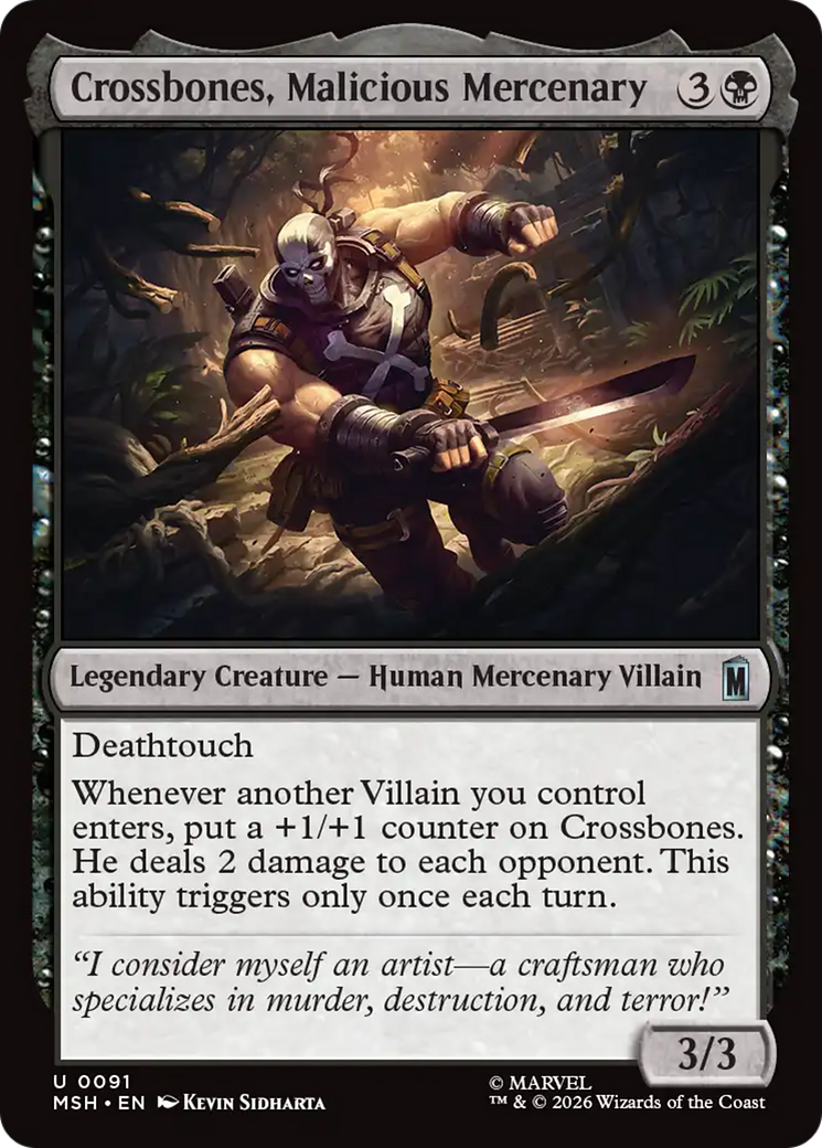 Crossbones, Malicious Mercenary [Marvel Super Heroes] | Game Master's Emporium (The New GME)