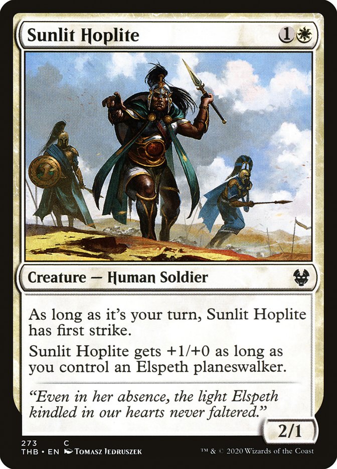 Sunlit Hoplite [Theros Beyond Death] | Game Master's Emporium (The New GME)