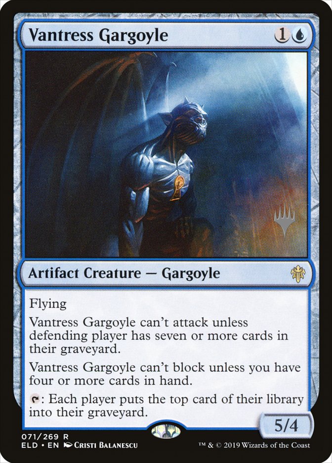 Vantress Gargoyle (Promo Pack) [Throne of Eldraine Promos] | Game Master's Emporium (The New GME)