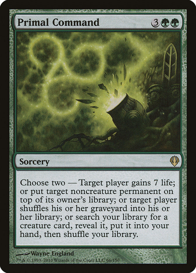 Primal Command [Archenemy] | Game Master's Emporium (The New GME)