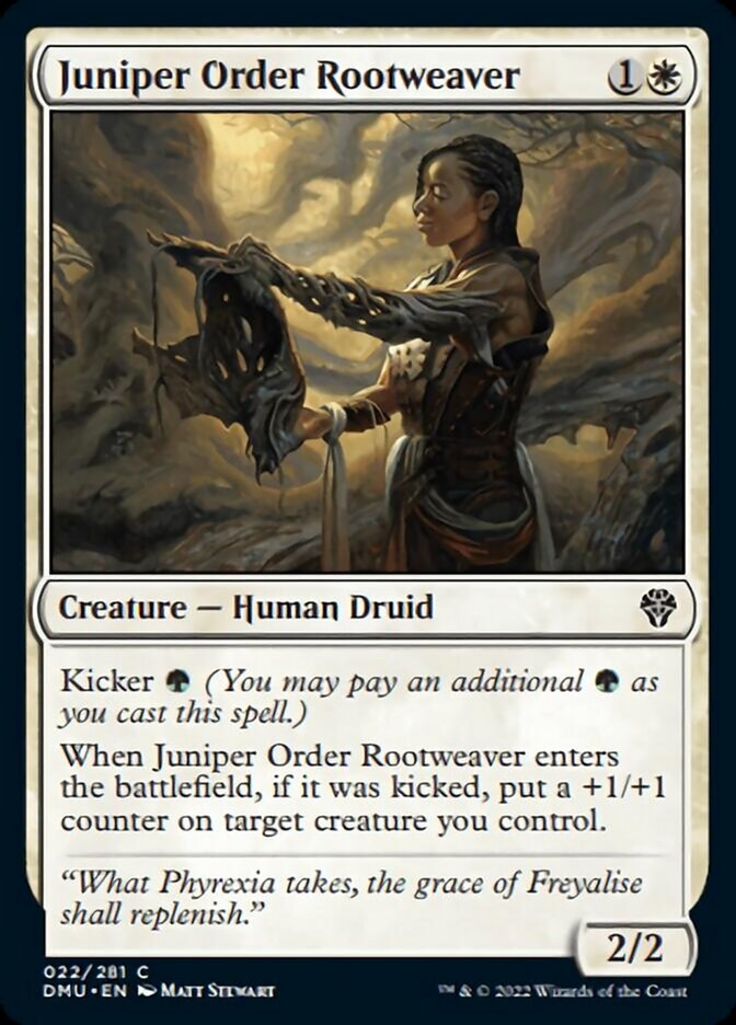 Juniper Order Rootweaver [Dominaria United] | Game Master's Emporium (The New GME)