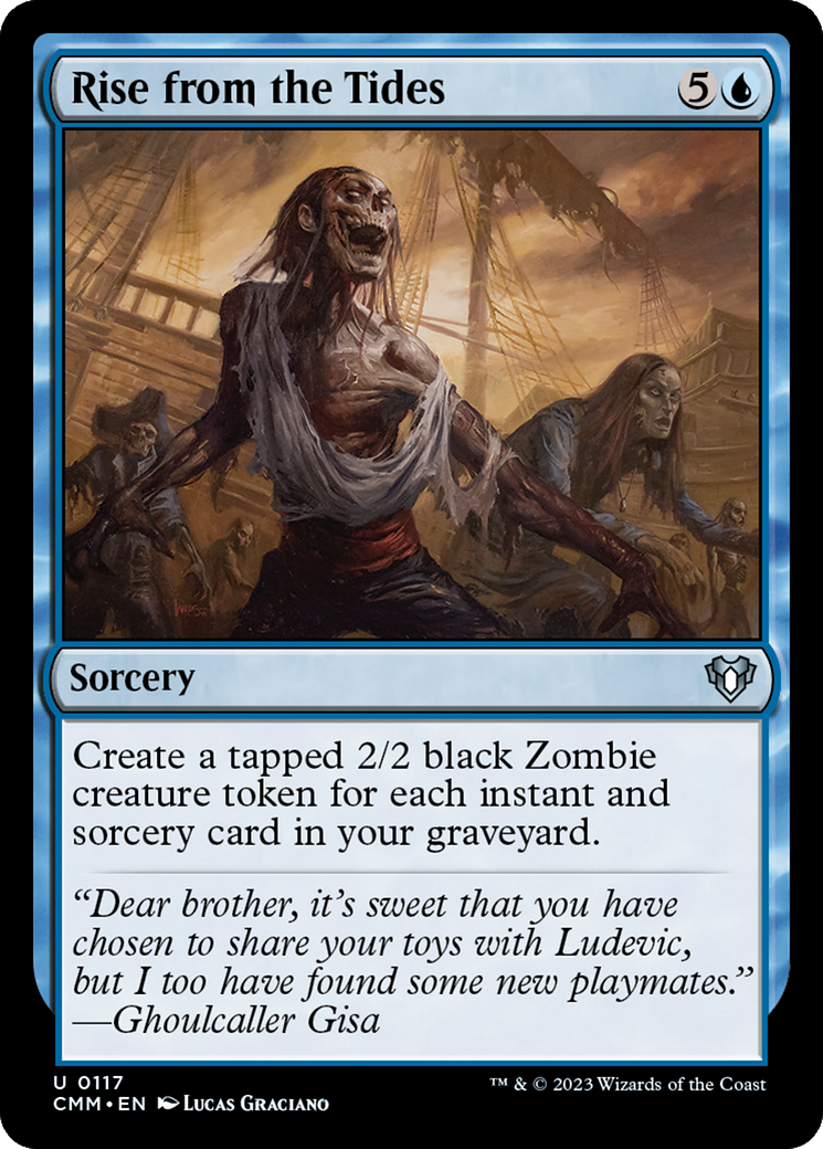 Rise from the Tides [Commander Masters] | Game Master's Emporium (The New GME)