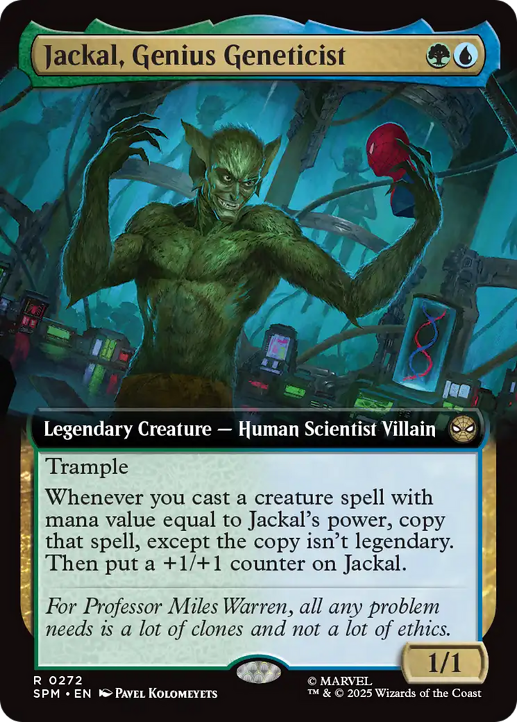 Jackal, Genius Geneticist (Extended Art) [Marvel's Spider-Man] | Game Master's Emporium (The New GME)