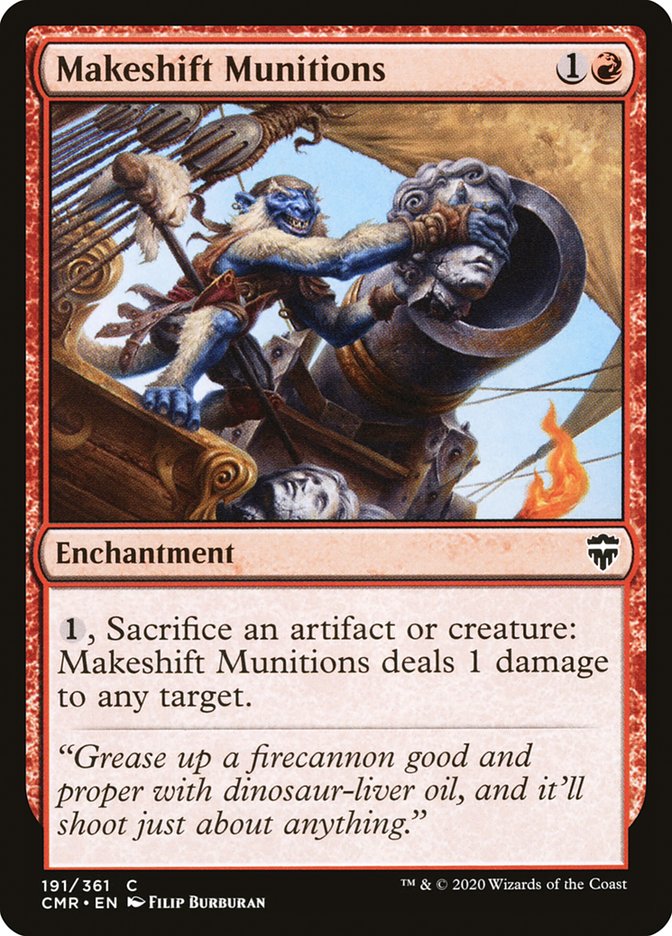 Makeshift Munitions [Commander Legends] | Game Master's Emporium (The New GME)