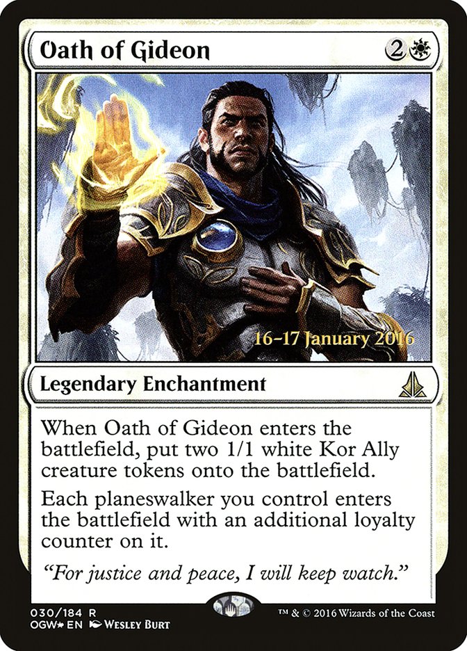 Oath of Gideon [Oath of the Gatewatch Prerelease Promos] | Game Master's Emporium (The New GME)