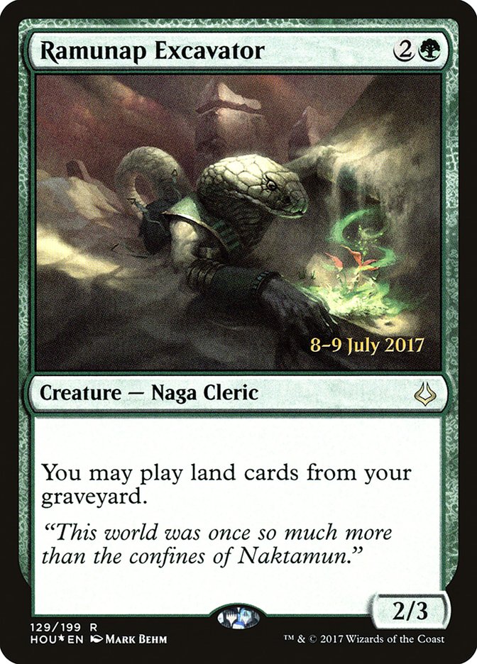 Ramunap Excavator [Hour of Devastation Prerelease Promos] | Game Master's Emporium (The New GME)