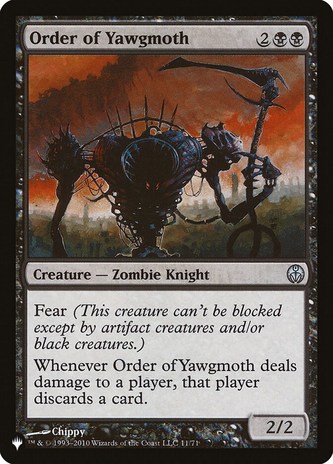 Order of Yawgmoth [The List] | Game Master's Emporium (The New GME)