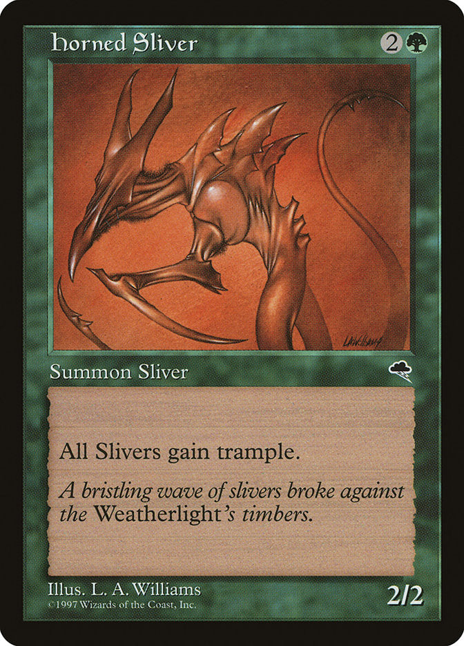 Horned Sliver [Tempest] | Game Master's Emporium (The New GME)