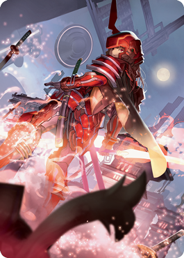 Peerless Samurai Art Card [Kamigawa: Neon Dynasty Art Series] | Game Master's Emporium (The New GME)