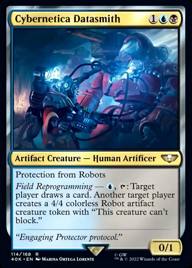 Cybernetica Datasmith (Surge Foil) [Warhammer 40,000] | Game Master's Emporium (The New GME)