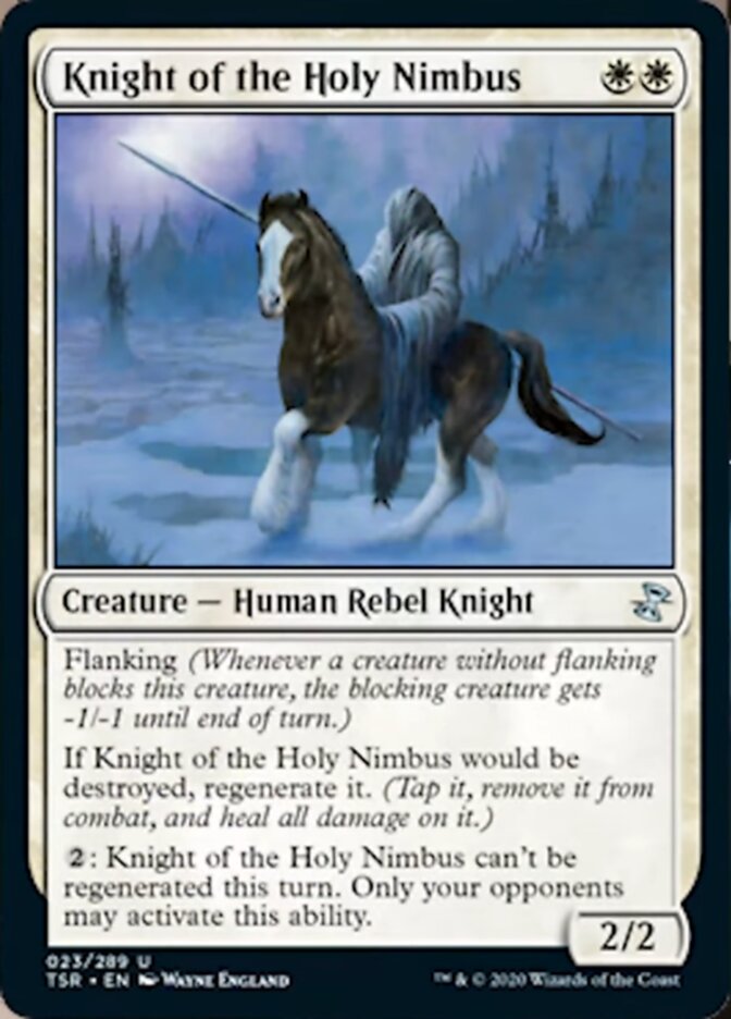 Knight of the Holy Nimbus [Time Spiral Remastered] | Game Master's Emporium (The New GME)