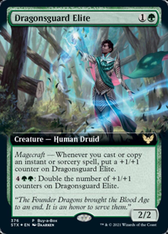 Dragonsguard Elite (Buy-A-Box) [Strixhaven: School of Mages Promos] | Game Master's Emporium (The New GME)