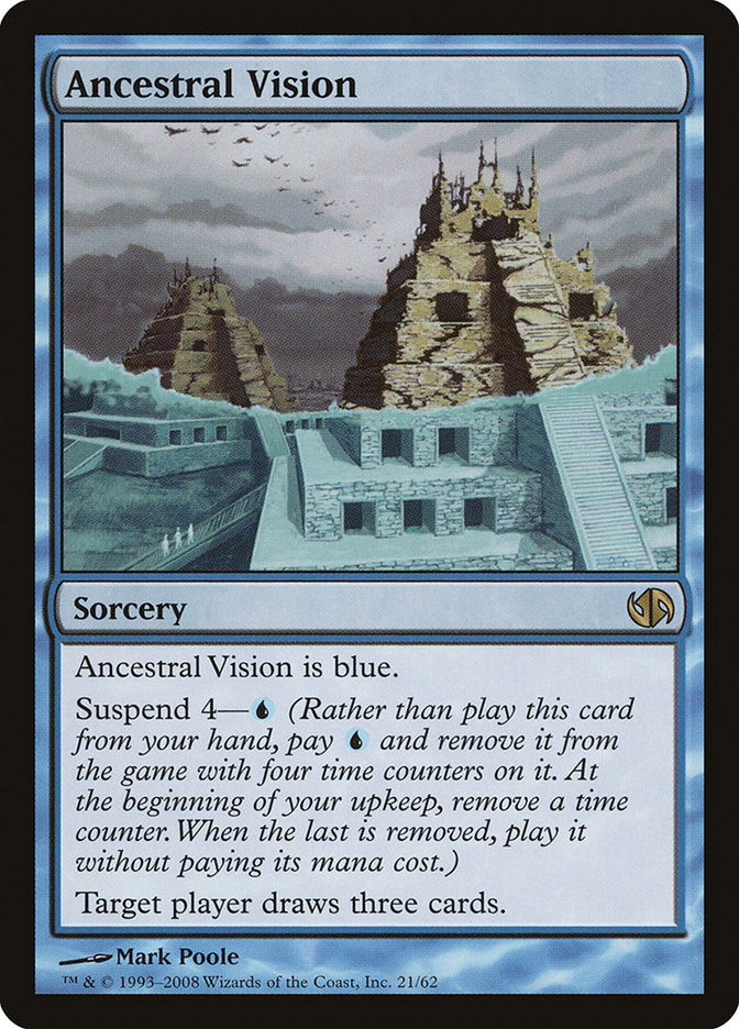 Ancestral Vision [Duel Decks: Jace vs. Chandra] | Game Master's Emporium (The New GME)