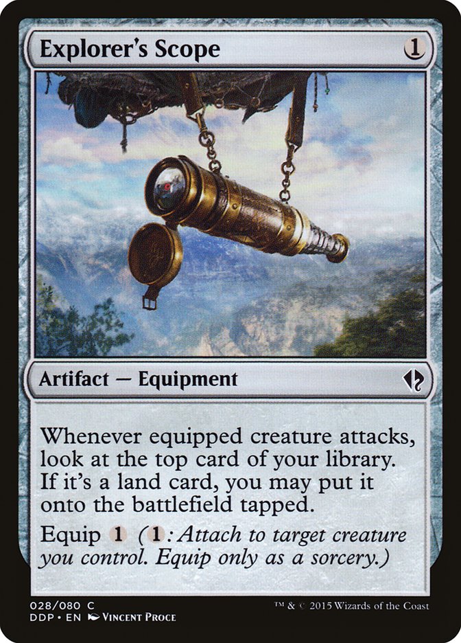 Explorer's Scope [Duel Decks: Zendikar vs. Eldrazi] | Game Master's Emporium (The New GME)